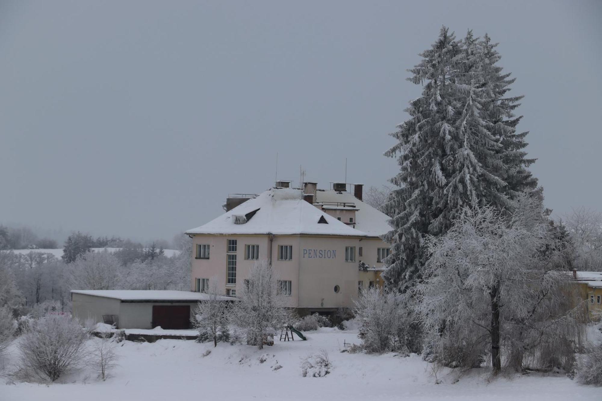 Pension Pod Šibeňákem Strmilov Bagian luar foto