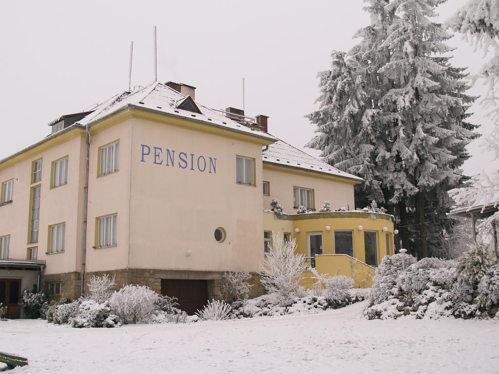 Pension Pod Šibeňákem Strmilov Bagian luar foto